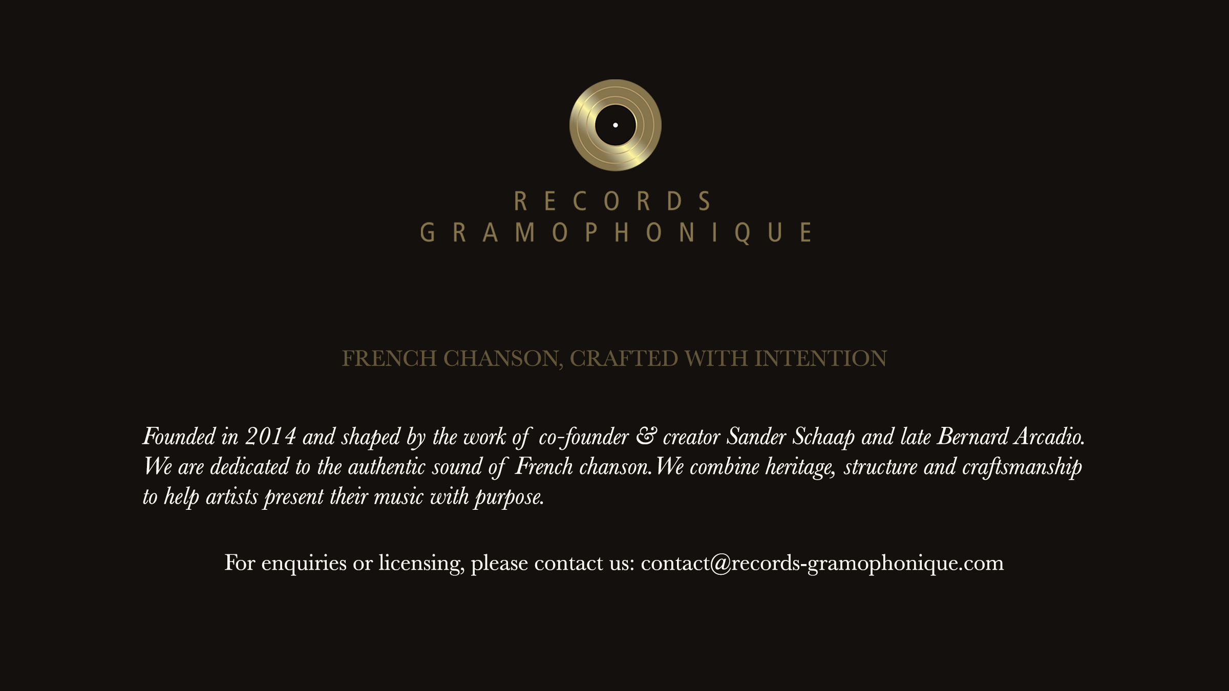 Records Gramophonique